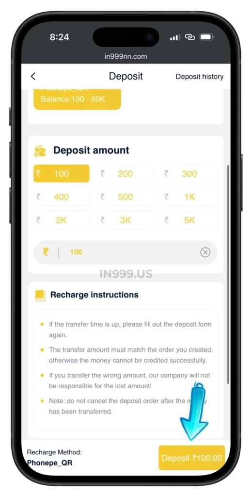 in999-deposit-page